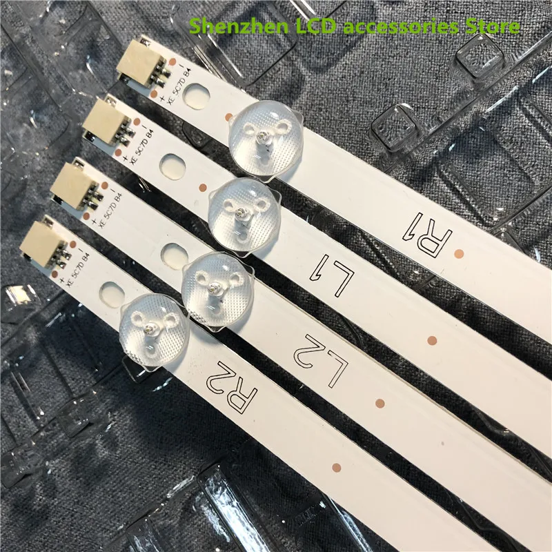 12 Cái/lô Cho Skyworth 42E380S Màn Hình LCD Có Đèn Nền Đèn Thanh 6637L-0017A LC420DUN [SF]] [[U3] R1 + L1 = 83.2 Cm R2 + L2 = 83.2 Cm