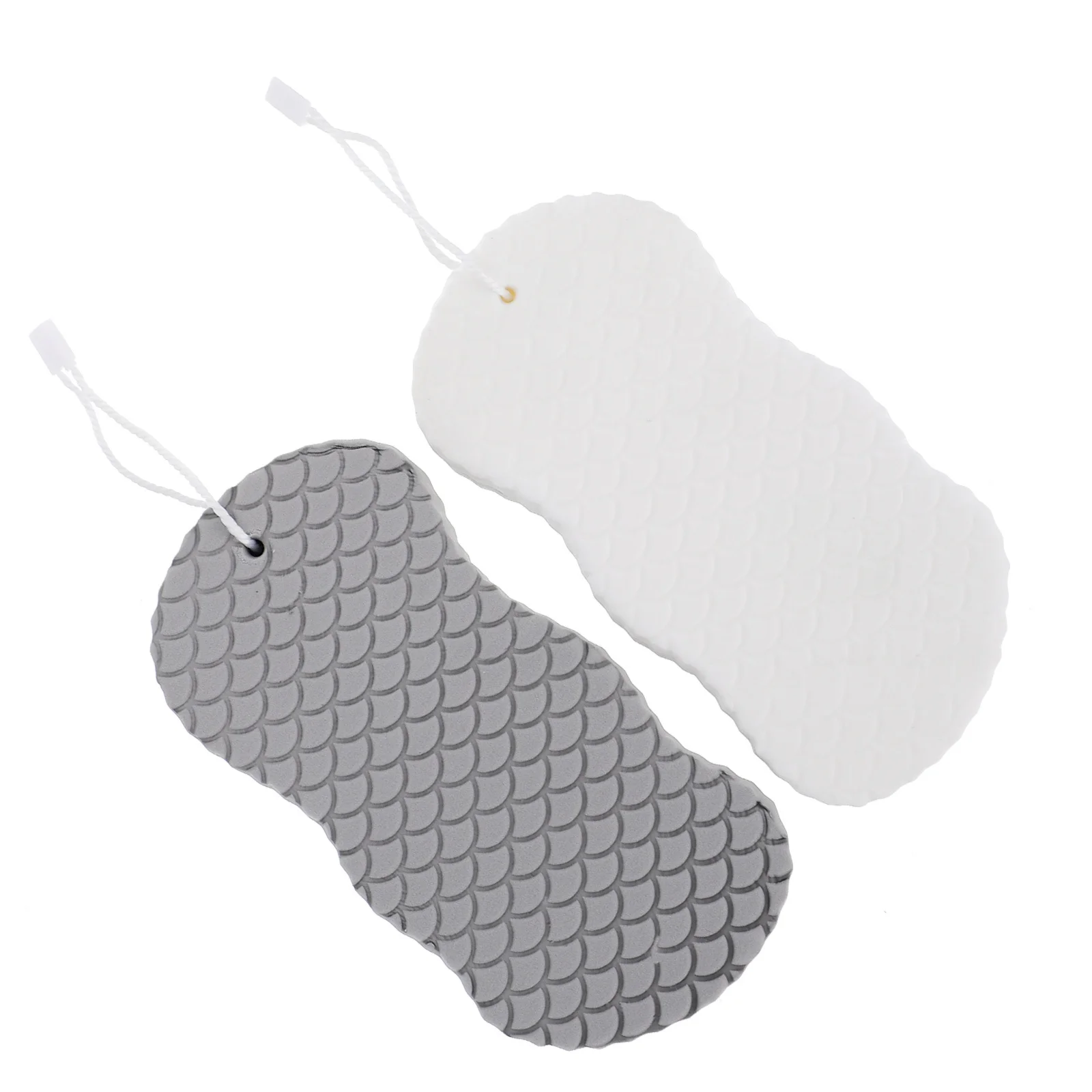 

2Pcs Baby Bath Sponge Soft Supple Shower Scrubbers Gentle Wash Supplies for Kids Baby Sponge Bathing Towel Back Rubbing Sponges