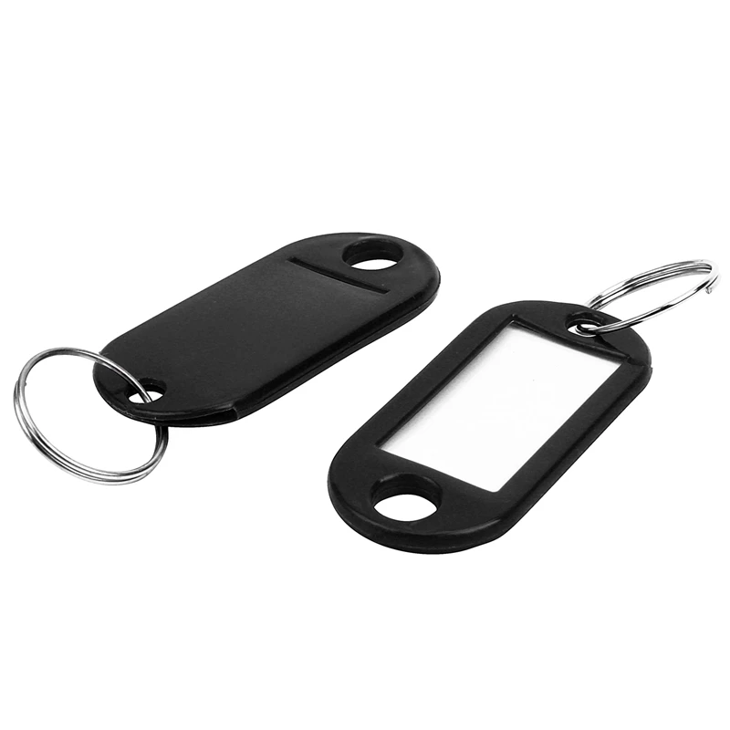 العلامات حلقة رئيسية سوداء ، 200 قطعة