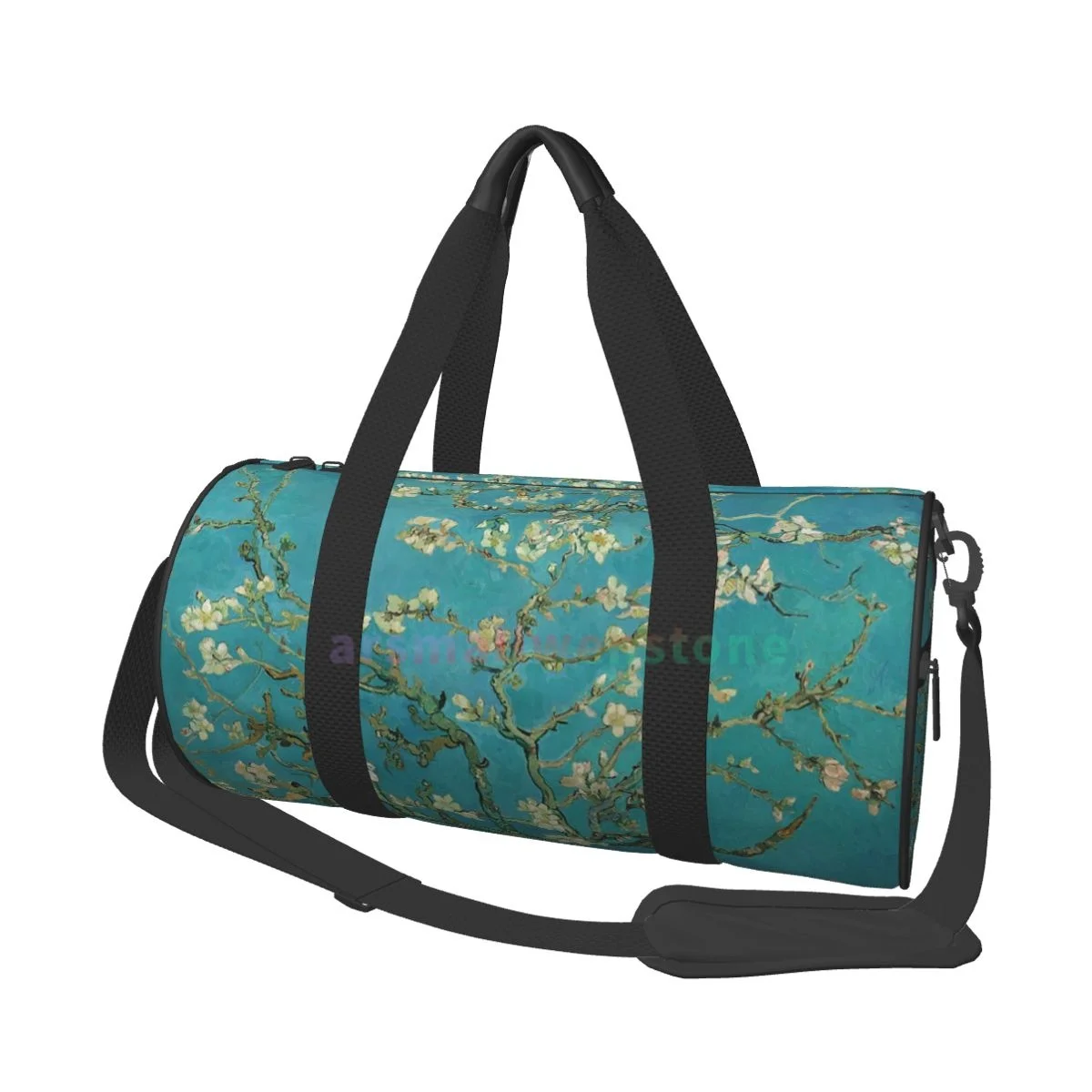 Vincent Van Gogh Almond Blossom Sling Yoga Bag Workout Durable Backpack Handbags Round Outdoor Fitness Bags Travel Duffle Bag