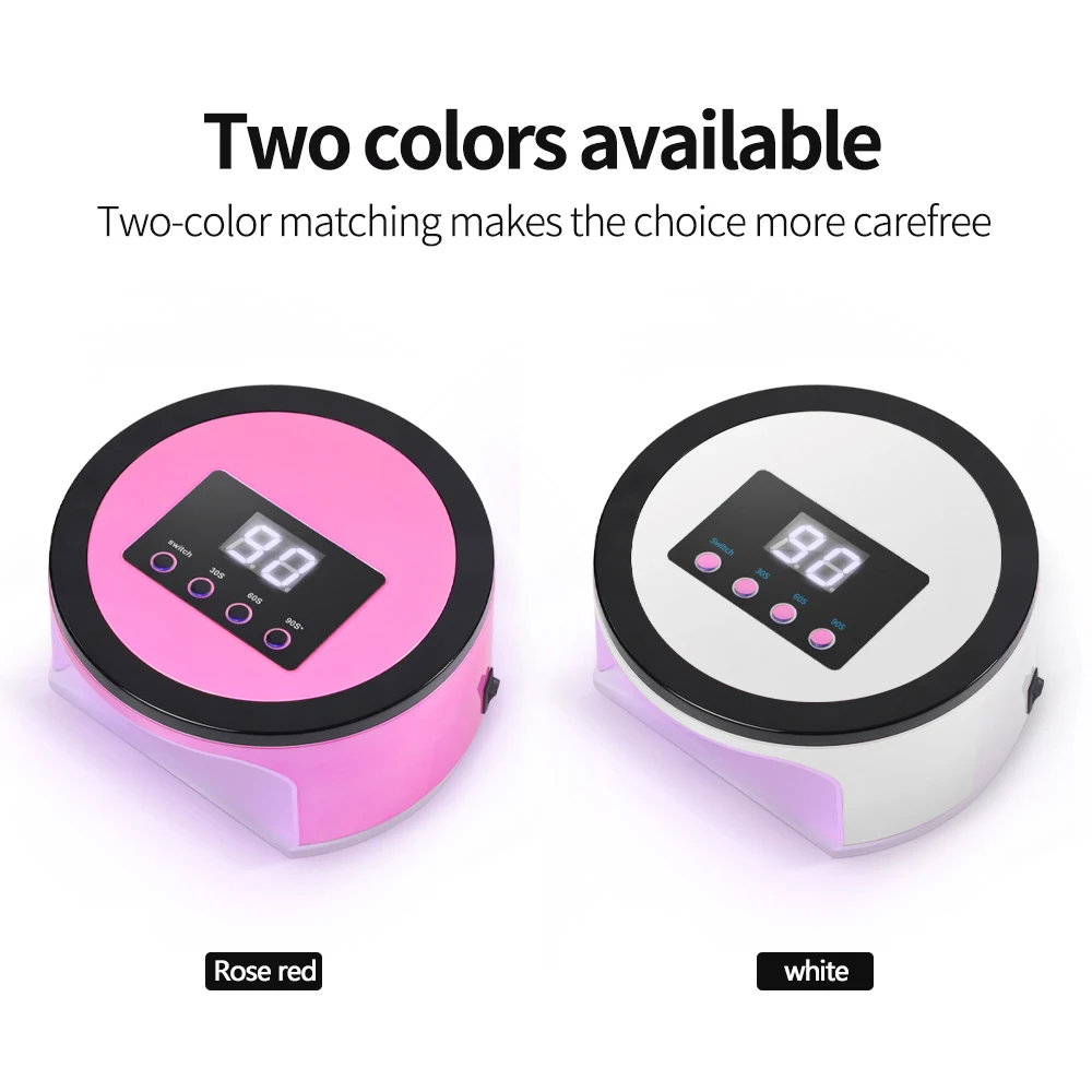 CNHIDS Max UV LED Nail Lamp For Fast Drying Gel Nail Polish Dryer Home Use Ice Lamp With Auto Sensor For Manicure Salon