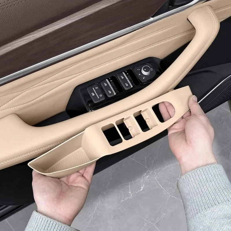 

For Geely Monjaro Xingyue L 2021-2025 Car Window Lifting Panel Silicone Pad Lift Panel Protective Mat Decorate Auto Accessories