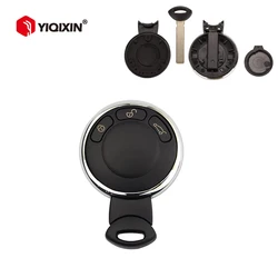 YIQIXIN Remote Car Key Shell Fob Case per BMW Mini Cooper R56 R57 R58 R60 R61 Clubman Countryman 3 pulsanti lama non tagliata senza Logo