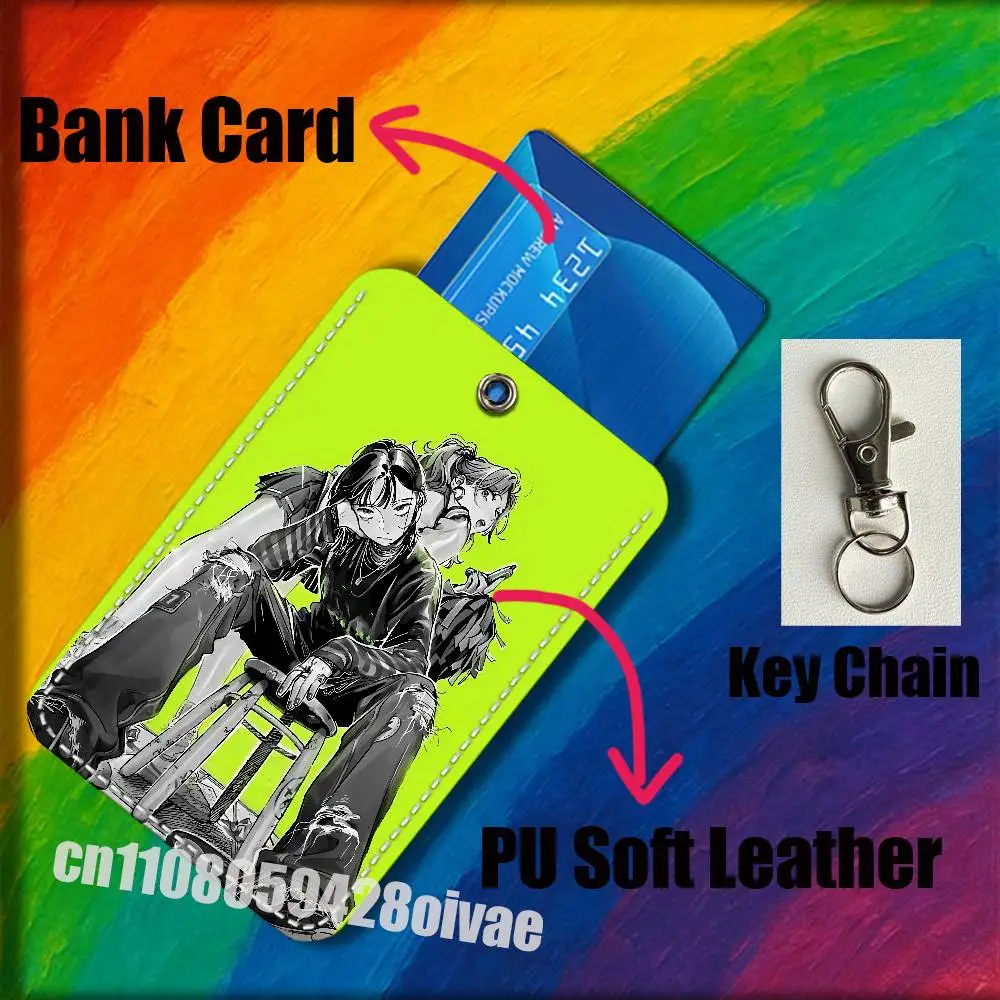 Mitsuki Koga Aya Tgswiiwagaa Para Clips de Identificação, Porta-Cartões de Crédito, Acesso Bancário, Capa Decorativa para Cartão de Água, Bolsa, Chaveiro