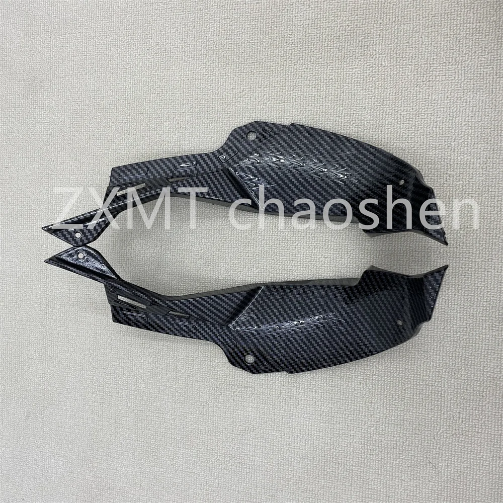 

ABS motorcycle fairing is suitable for Ninja ZX-6R 636 head tube cover 2013, 2014, 2015, 2016, 2017, 2018 carbon fiber paint