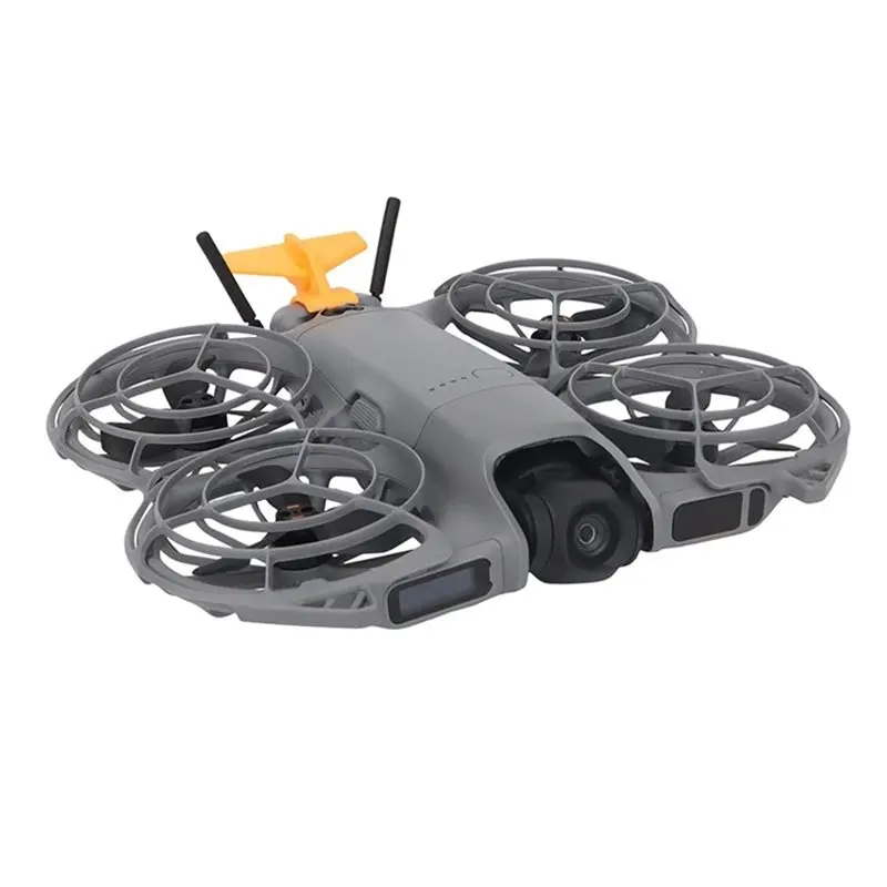 DT18 Flight Tail Rear Wing Drone Bracket Accessories for DJI NEO 2 Aerodynamic Stabilizer Improve Flight Balance Orange