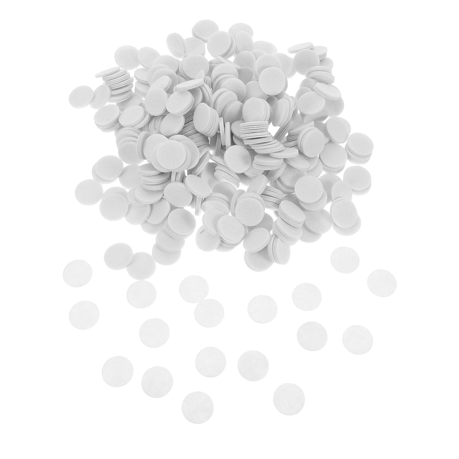

1000pcs Felt Rounds Discs Craft Pads Diy Sewing Small Colored Fabric Circles For Jewelry Home Decorations Thick Durable Round