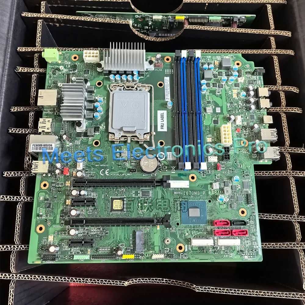 P2 P3 Tower Workstation Motherboard I670MS Supports 12th 13th And 14th Generation CPUs
