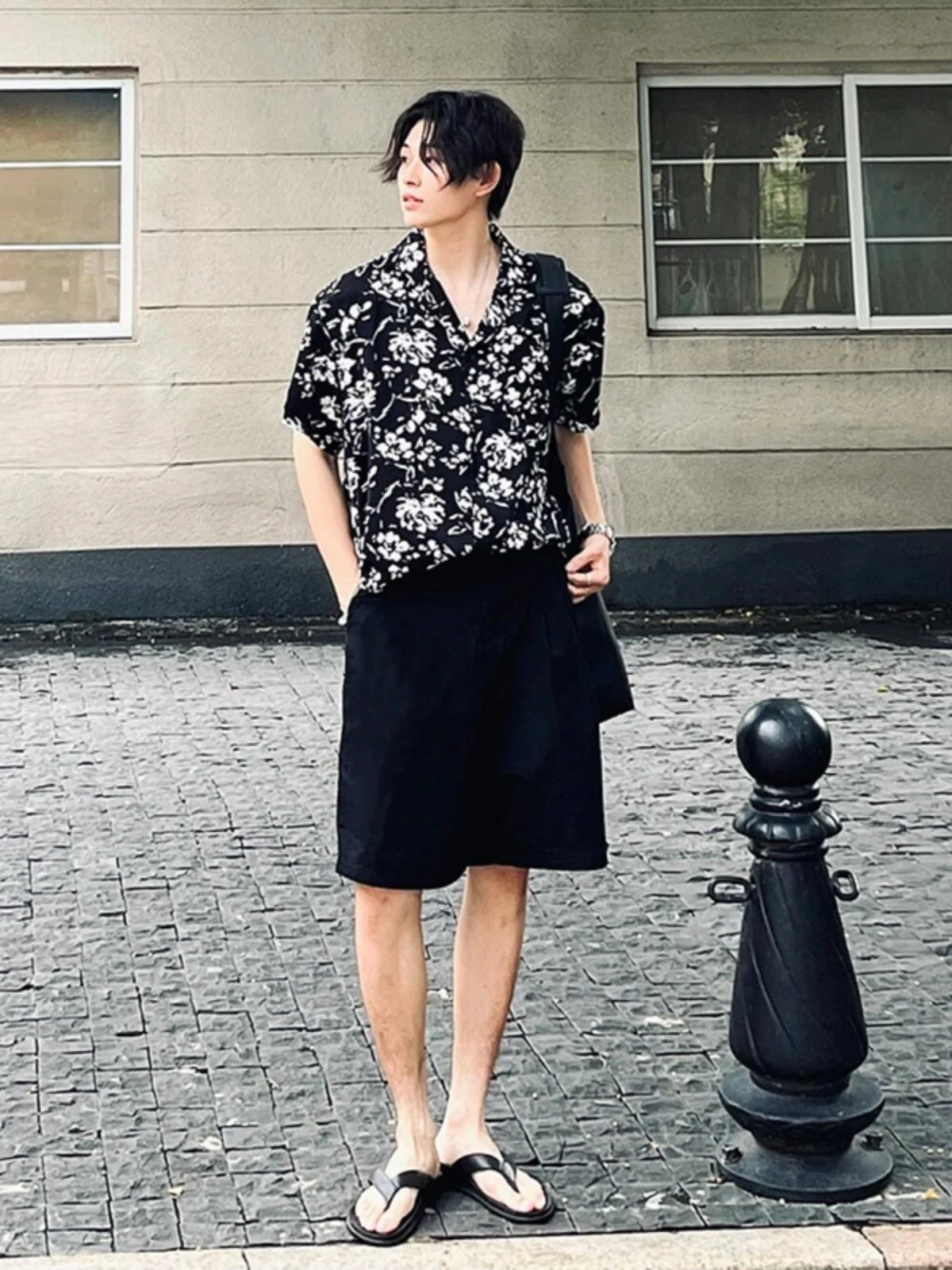 

Cleanfit Summer Thin Casual Sports orts Men's Beach Five-Quarter Pants Straight Leg Outdoor Active Wear Breathable Lightweight