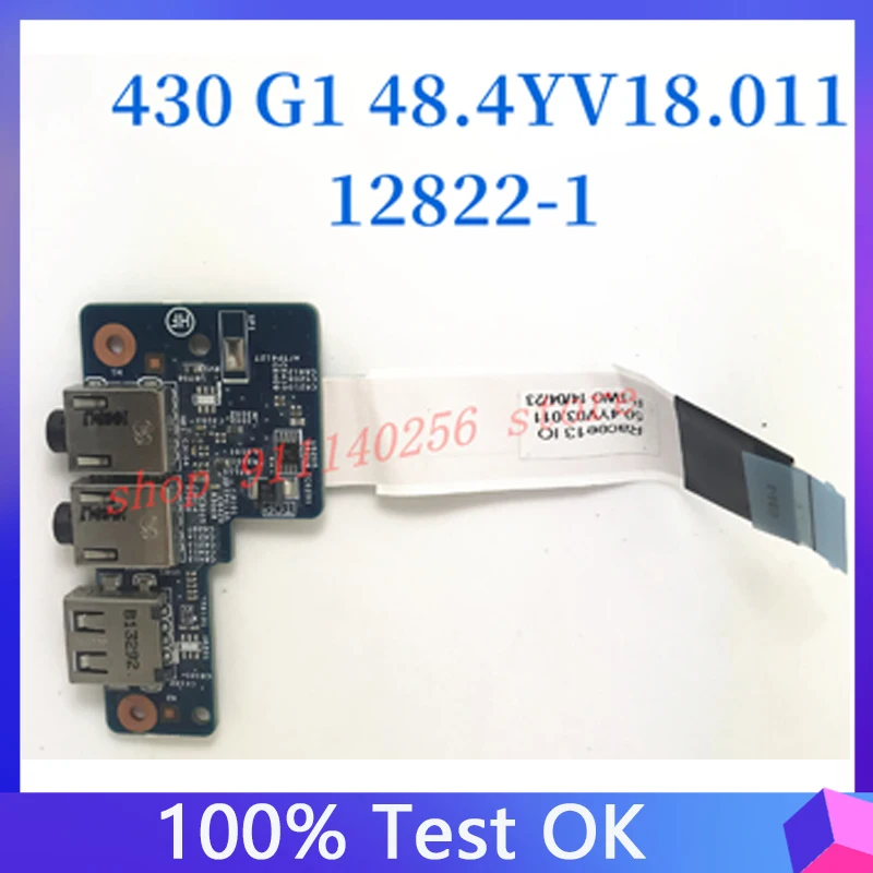 

48.4YV18.011 Free Shipping High Quality USB Board Racer For HP ProBook 430 G1 12822-1 100% Full Tested Working Well