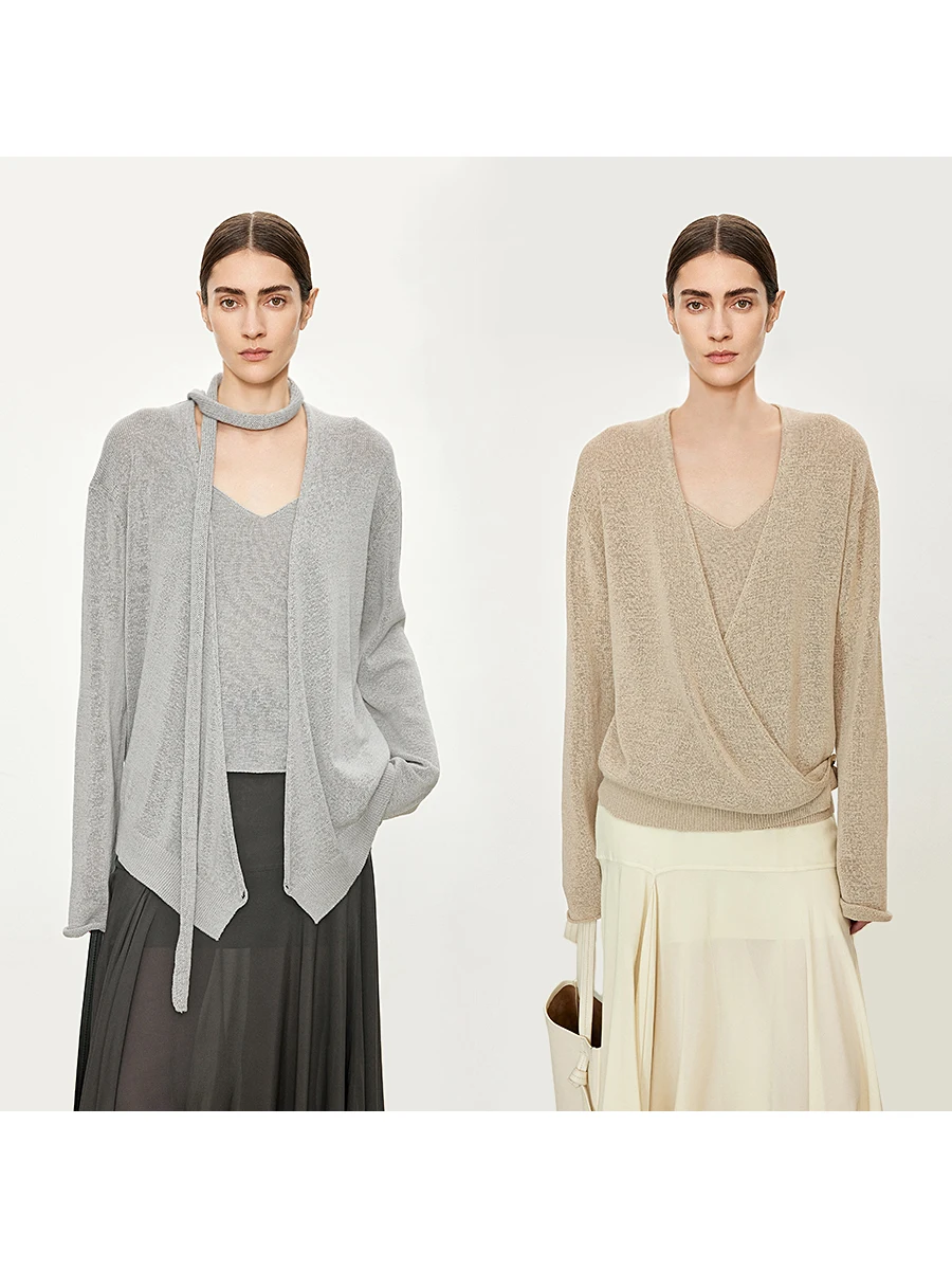 

CHICJOC Длинный вельветовый хлопковый кардиган-накидка с плиссированным передом, свободный крой, на боковых пуговицах, женский, вязаный