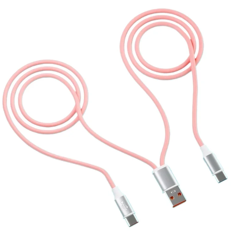 

Universal USB Type C Charging Cable 6A Fast Data Sync Cable for Huawei Android Cars Independent Phone Charging Cord