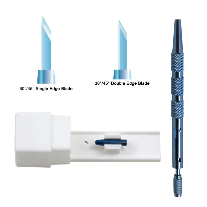 Ophthalmic Surgical Instruments Ophthalmic Clear Cornea Blade Sapphire Blade