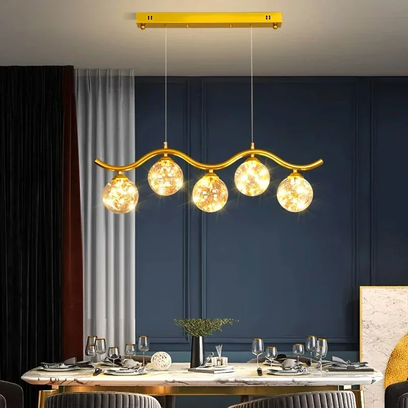 Northern Europe Star Restaurant Pendant Lights Indoor Lighting Ceiling Lamp Hanging Lamp Living Room Chandelier Chandelier