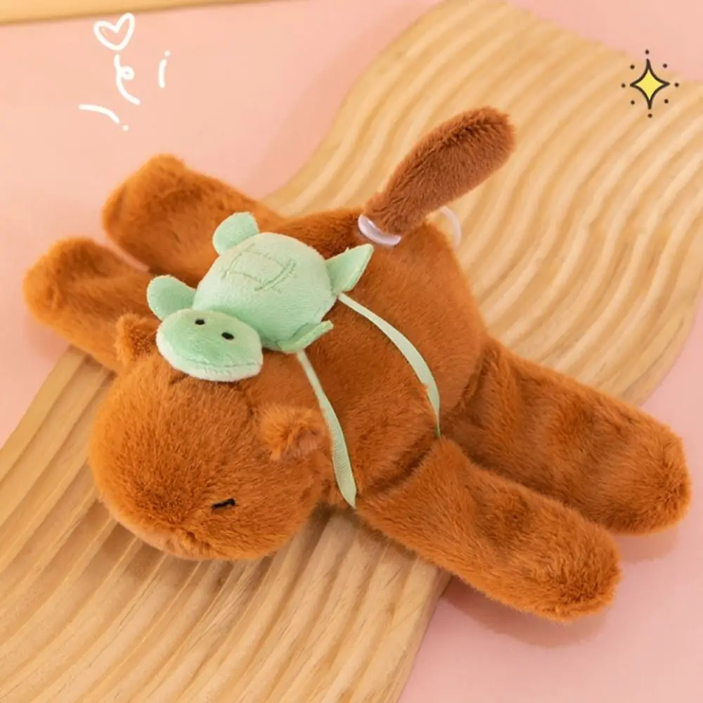 Capybara หนู Slap Bracelet Series กระดิกหางจําลองตุ๊กตา Plush Slap Bracelet ตุ๊กตาน่ารักสไตล์ข้อมือ