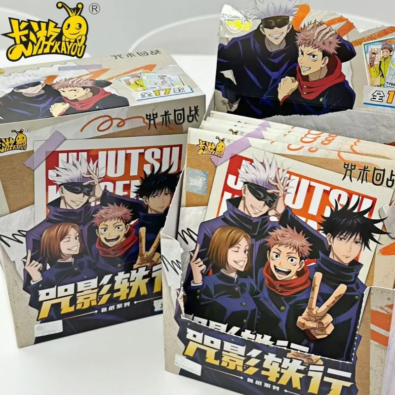 

Original KAYOU Jujutsu Kaisen Card Shadow Yixing Acrylic Color Paper Signature Drawing Board Anime Peripheral Collection Box