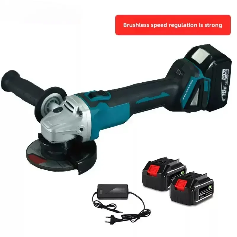 18V Brushless Angle Grinder – High Power Cordless Polishing & Cutting Machine