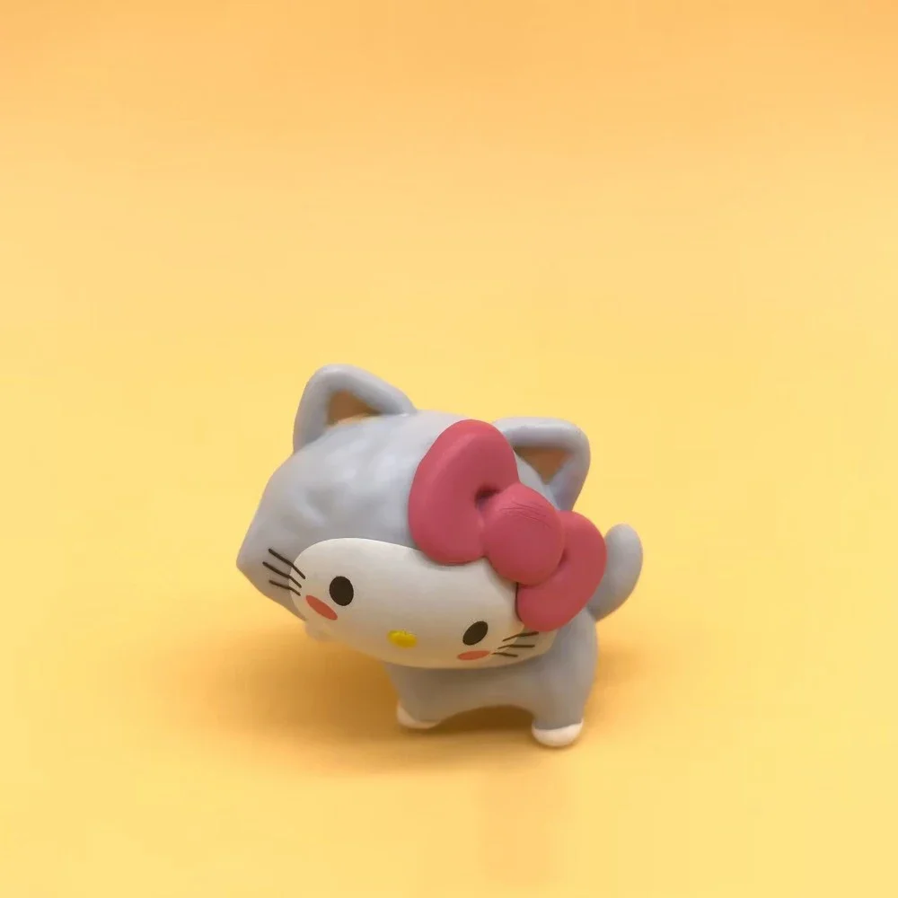 산리오 캣 시리즈 랜덤 백 귀여운 쿠로미 시나모롤 애니메이션 피규어 마이멜로디 피규어 인형 랜덤 백 장난감 팬 선물 피규어