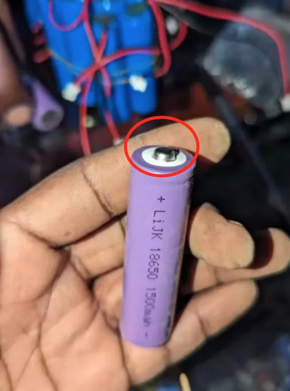 buy more will cheap Brand new genuine 18650 1500MAH with plug protection 3.7V equipment medical toy line pointed tip