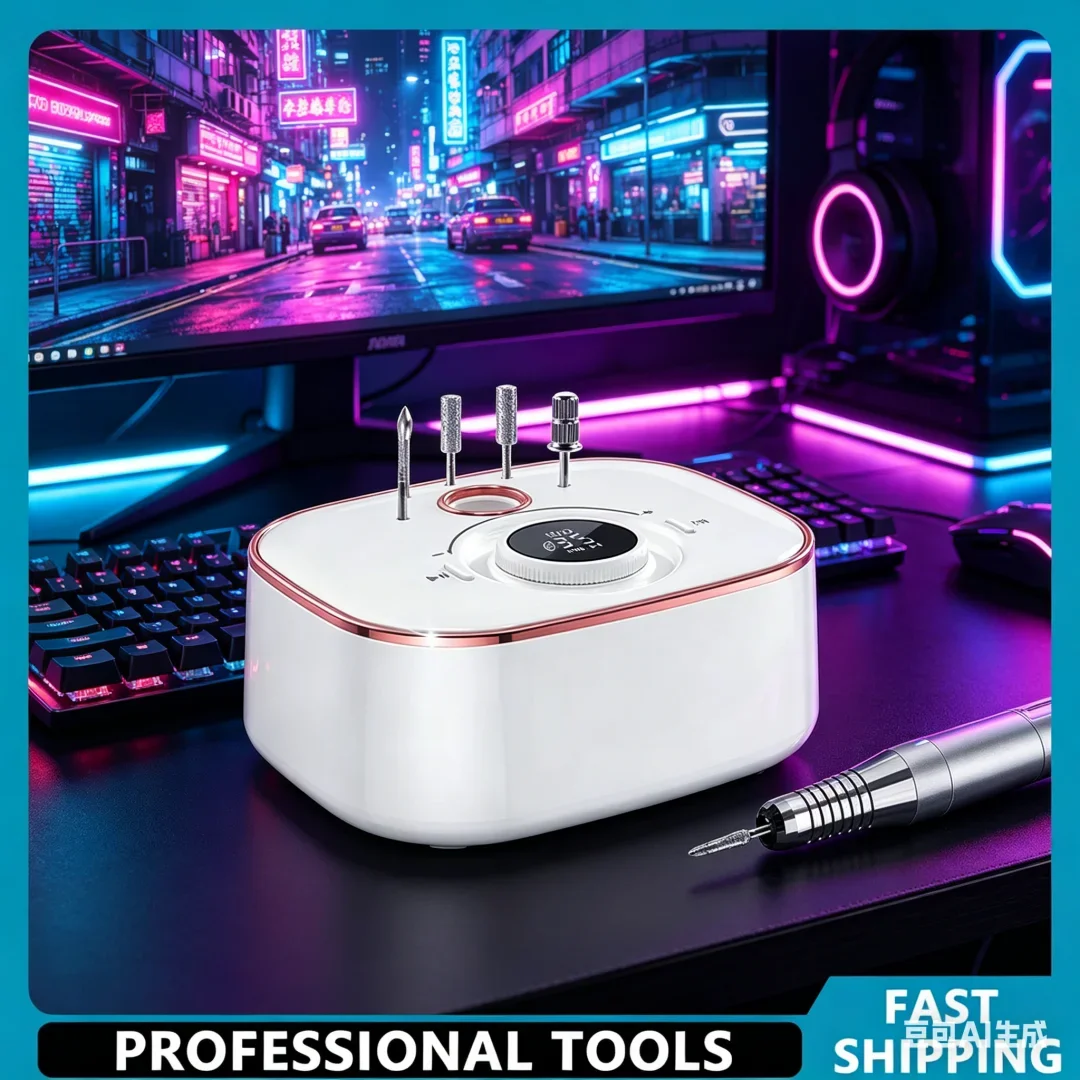 

Electric Nail Sander Set 35000RPM Low Noise Manicure Drill with LED Display Nail Care Tools And Accessories for Professional Use