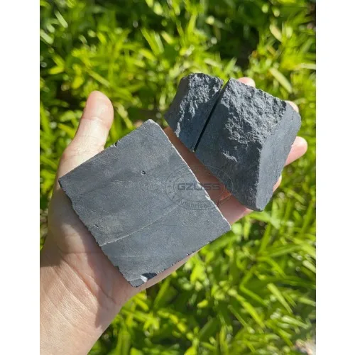 Raw Shungite Stone Raw Stones - Healing Crystals and Stones - Shungite Stone - Emf Protection Stones - Root Chakra Stones