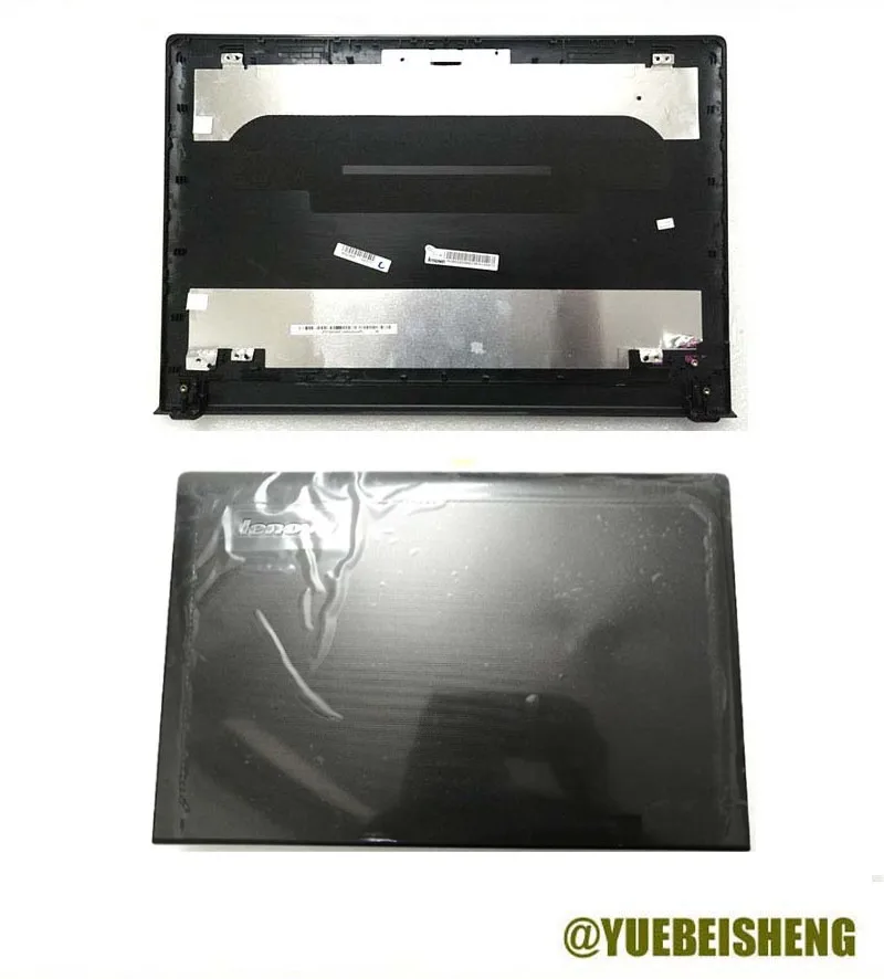 Imagem -03 - Yuebei Novo Org para Lenovo G400s G405s G410s Lcd Capa Traseira sem Tocar Moldura Lcd Capa Superior Case Inferior Capa Hdd Preto