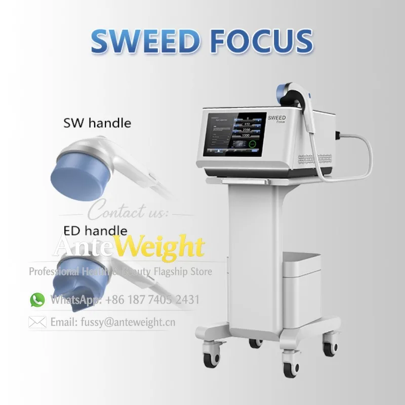 ESWT Physiotherapy Electromagnetic Medical Full Body Pain Relief ED Therapy Shock Therapy Wave Machine