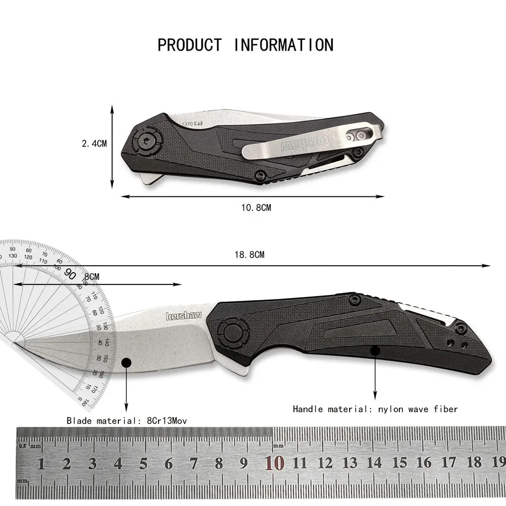 KS 1370 Folding Pocket Knife 3\