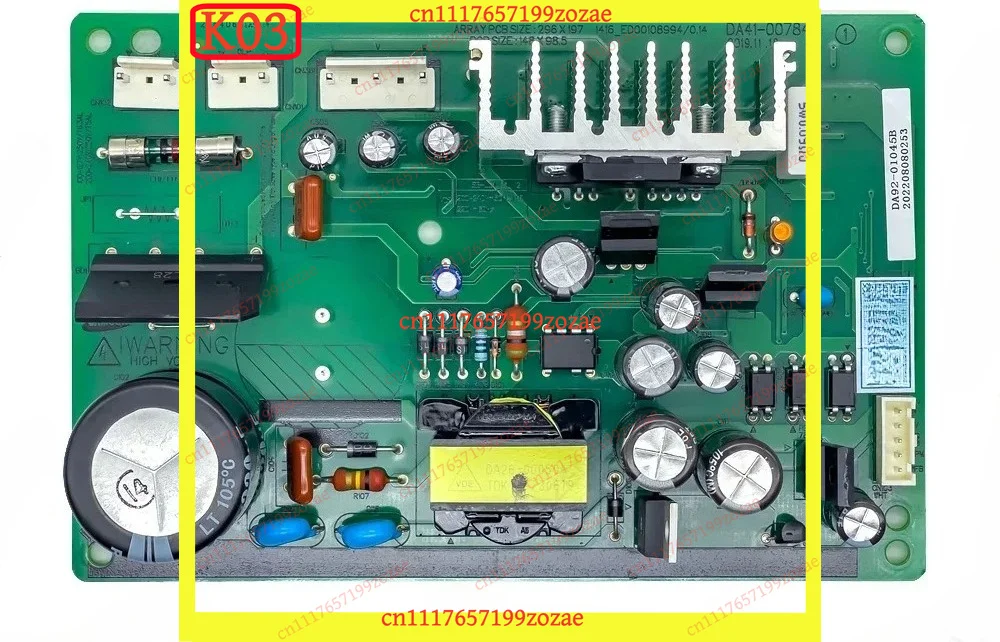 LK Control Board DA92-01045B Circuit PCB DA41-00784B For Samsung Refrigerator Motherboard Freezer Parts Replacement