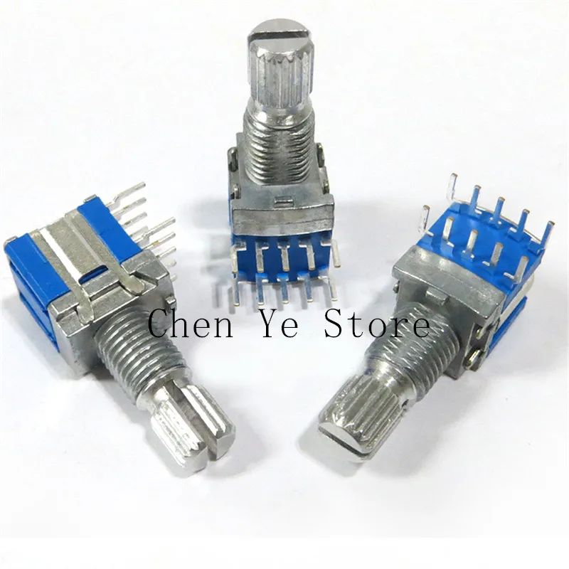 10PCS RS1010 small sealed change-over switch 2 knife 3 gear 4 shaft length 15MM gear switch band switch