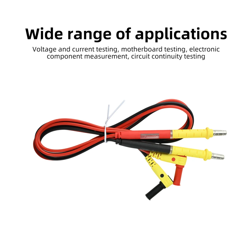 Silikon-Multimeter-Messleitungen, universelle Nadelspitze, Multimeter-Testleitungen, Messdraht, Kabel für Elektrikerwerkzeuge. – Detail 7