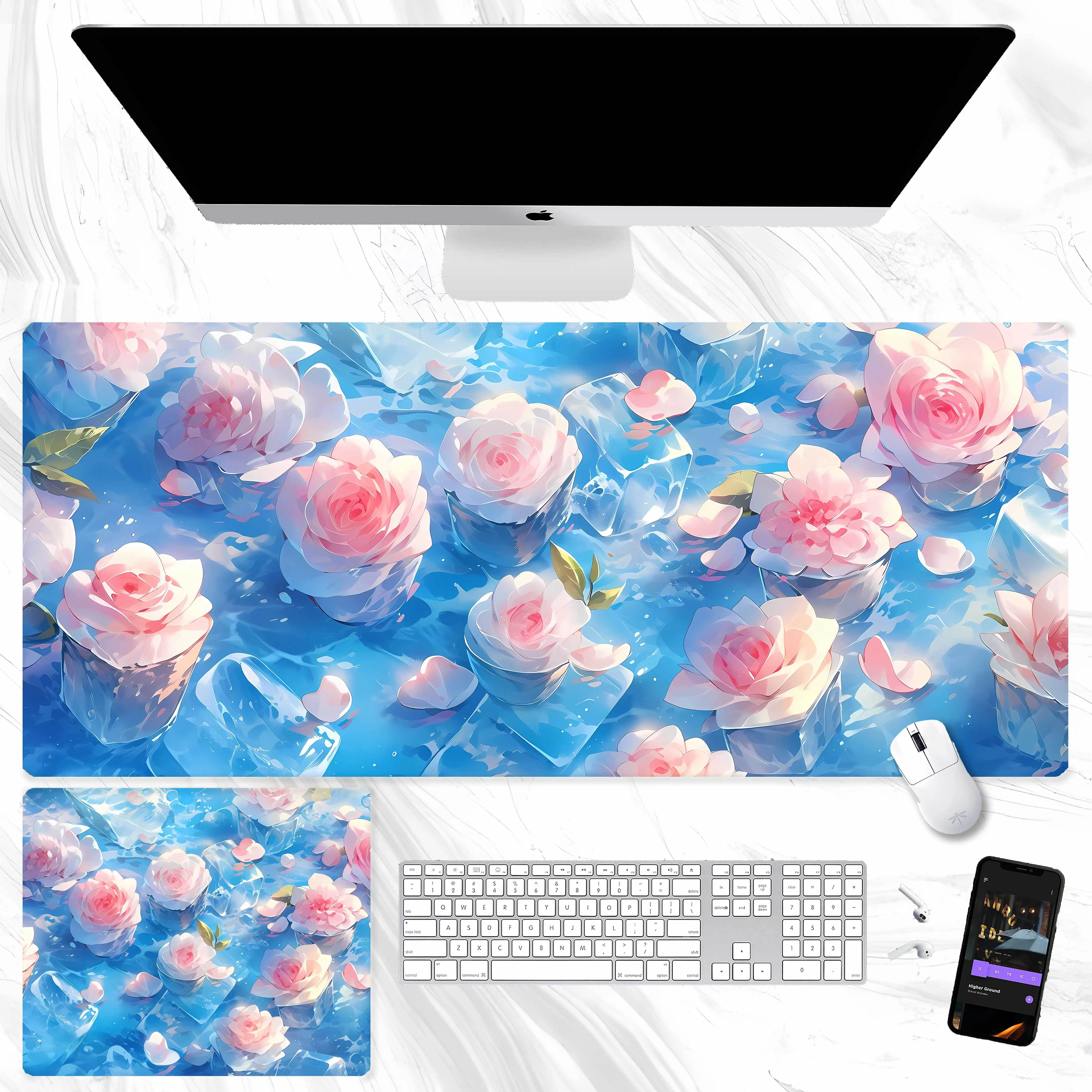 Big Art Mouse Pad Setup Gamer Accessories Mouse Carpet Pad on The Table Anime Mouse Mats Keyboard Pad Kawaii Gaming Table Mat