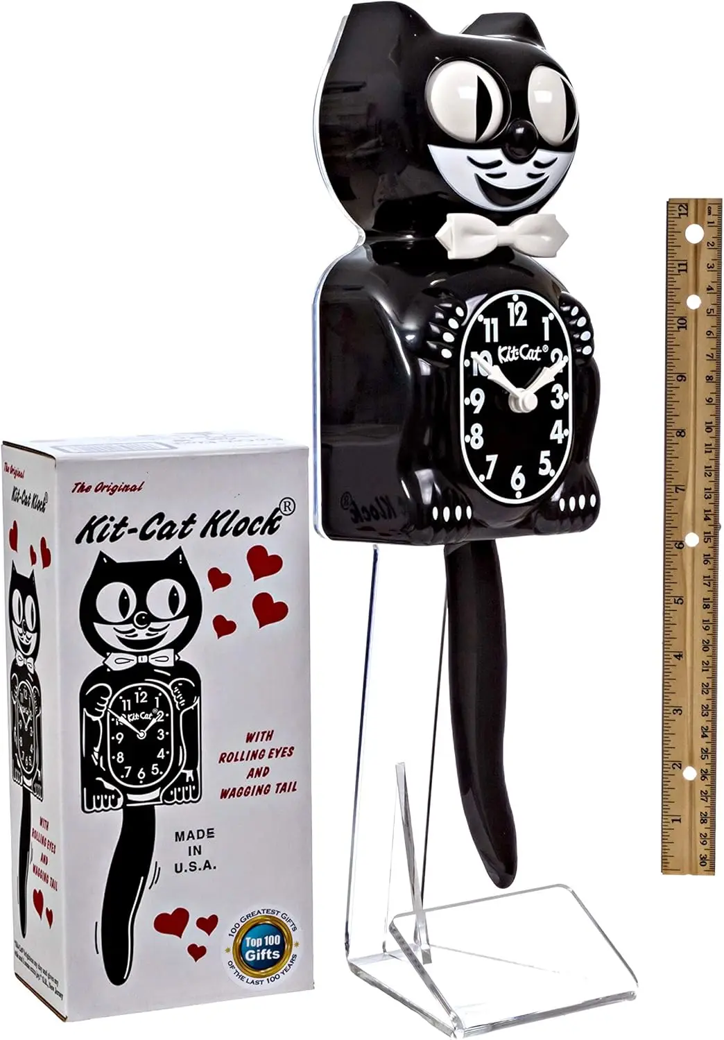 Kit Cat Klock 2D Gentlemen The Original (Classic Black) view 5