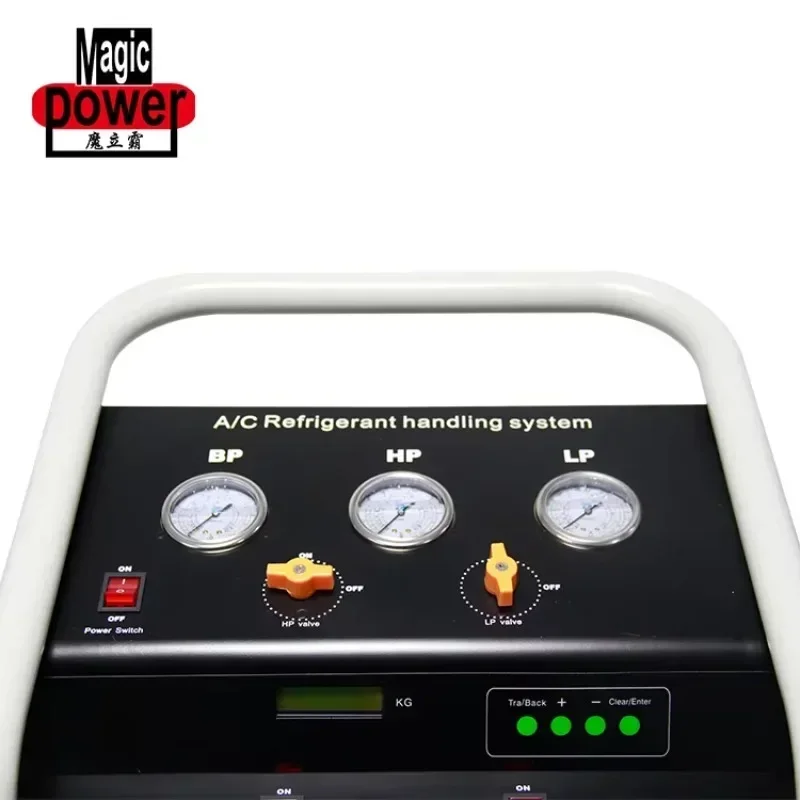 

HOTNEW Premium Cool-Tech Car A/C Refrigerant Recovery Recycling Recharging Machine Mobile Auto Air Conditioning Repair System