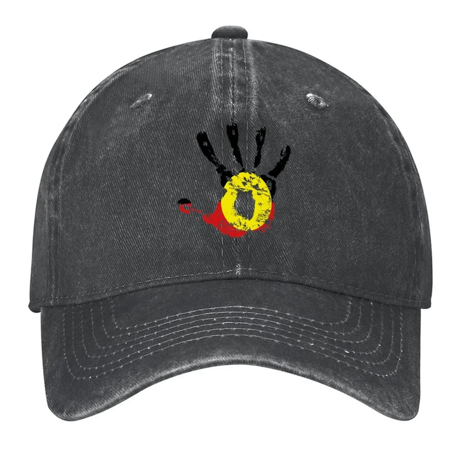New Aboriginal Flag hand Baseball Cap birthday Thermal Visor Sun Hat For Children Luxury Man Hat Women Beach Fashion Men's