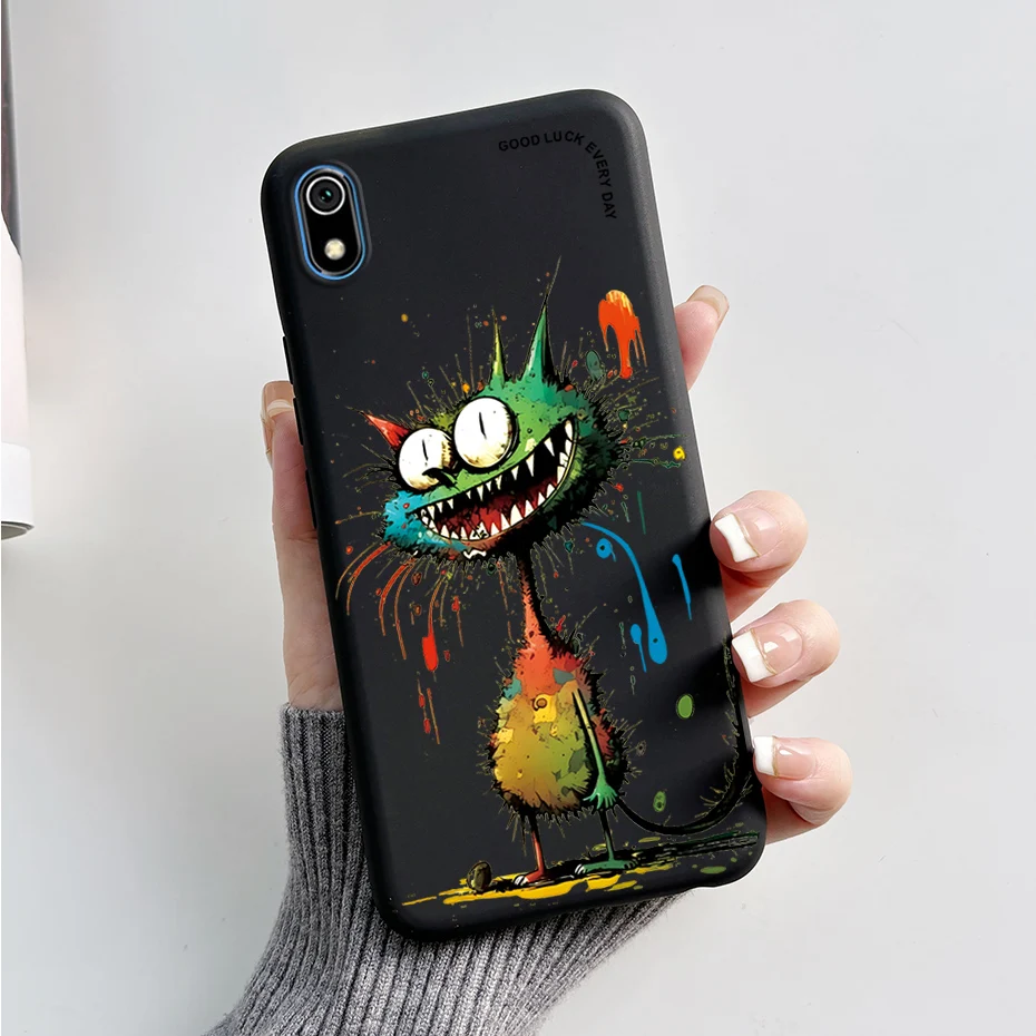 For Xiaomi Redmi 7A Case Redmi 7 Case Silicon Soft TPU Protective Cover For Redmi 7 7A 7 A Phone Cases Shockproof Cute Fundas