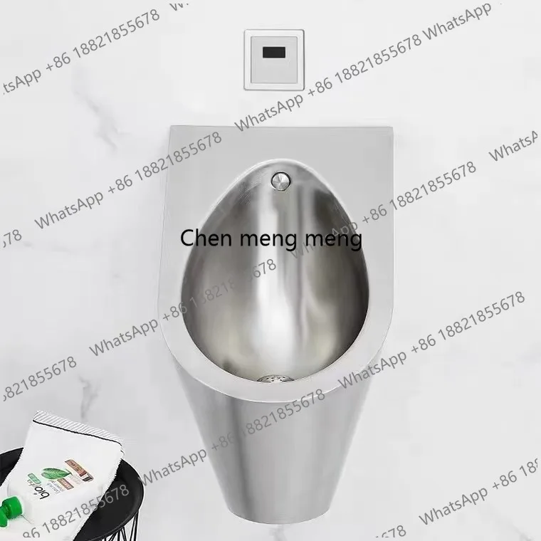 304 stainless steel urinal bar KTV wall-mounted automatic integrated sensor urinal men's toilet