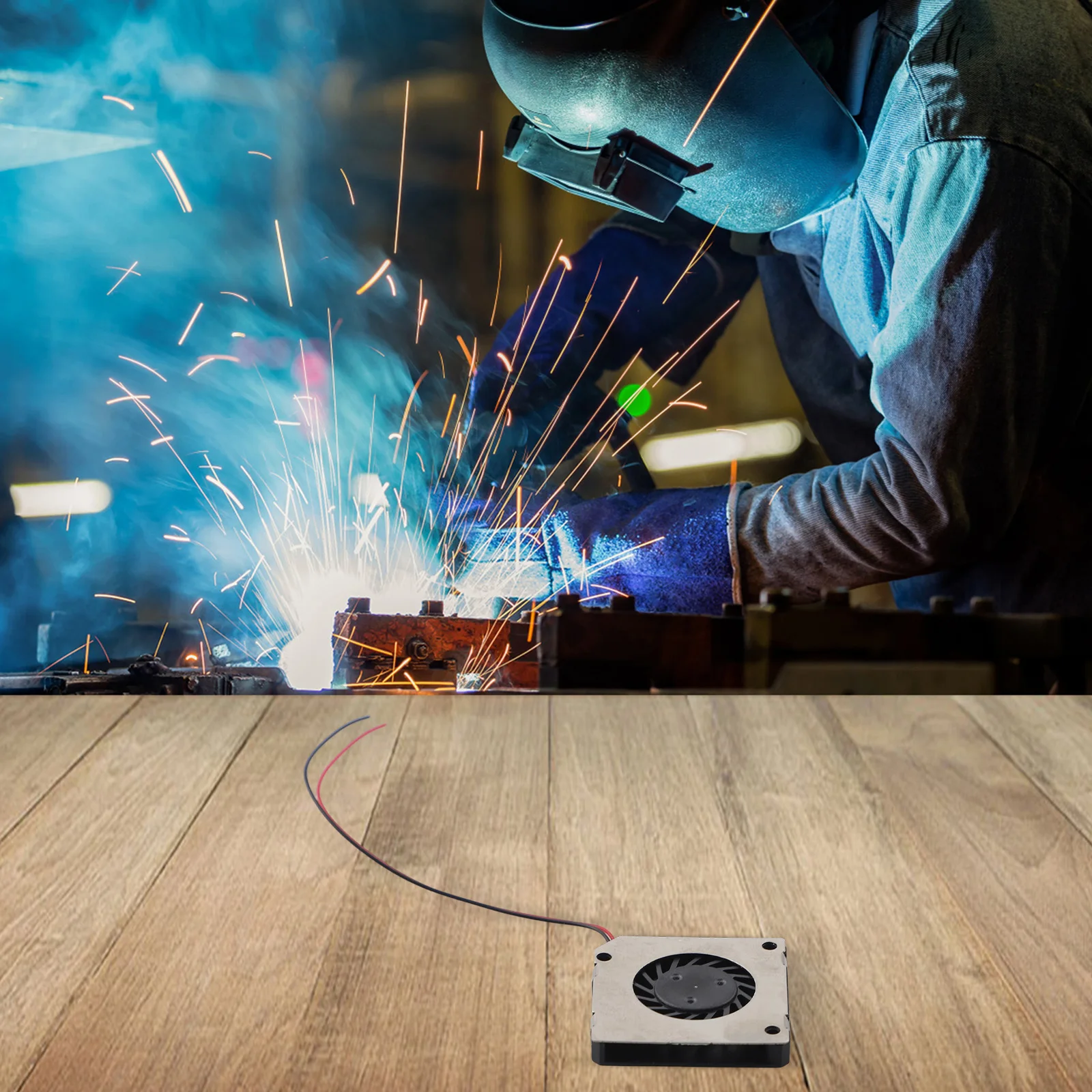 

3*3*0.5cm DC Turbo Fan Ultra-thin Cooling Fan Efficient And Energy-saving Large Air Volume Low Noise Multi-blade Design