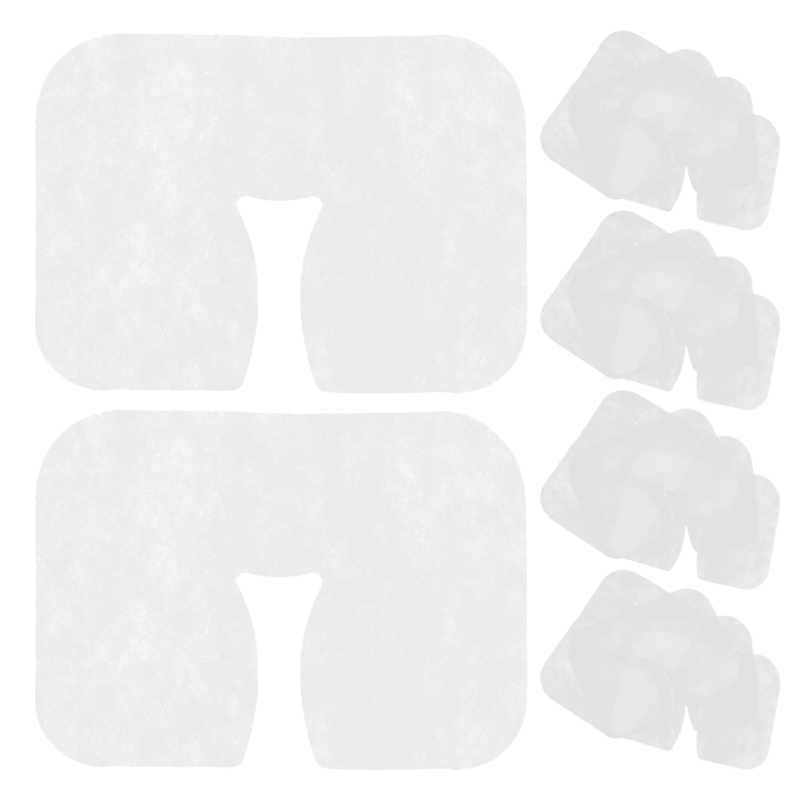 

100Pcs Hole Towel Disposable Face Rest Covers Microfiber Soft Breathable for Massage Table Spa Salon Bed Accessories