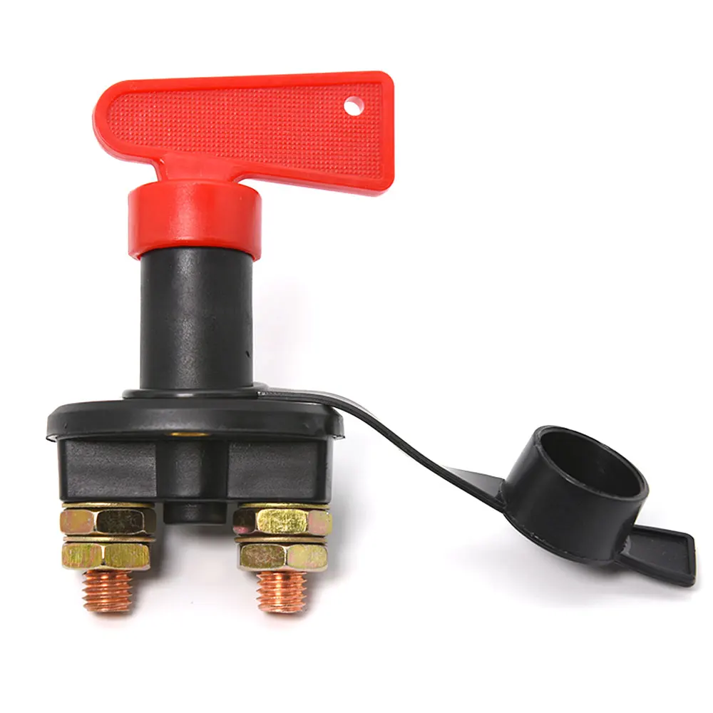 

1PC Car Battery Disconnect Switch Battery Disconnect Cut Off Switch Power Isolator Cut Off Kill Battery Rotary Switch For Truck