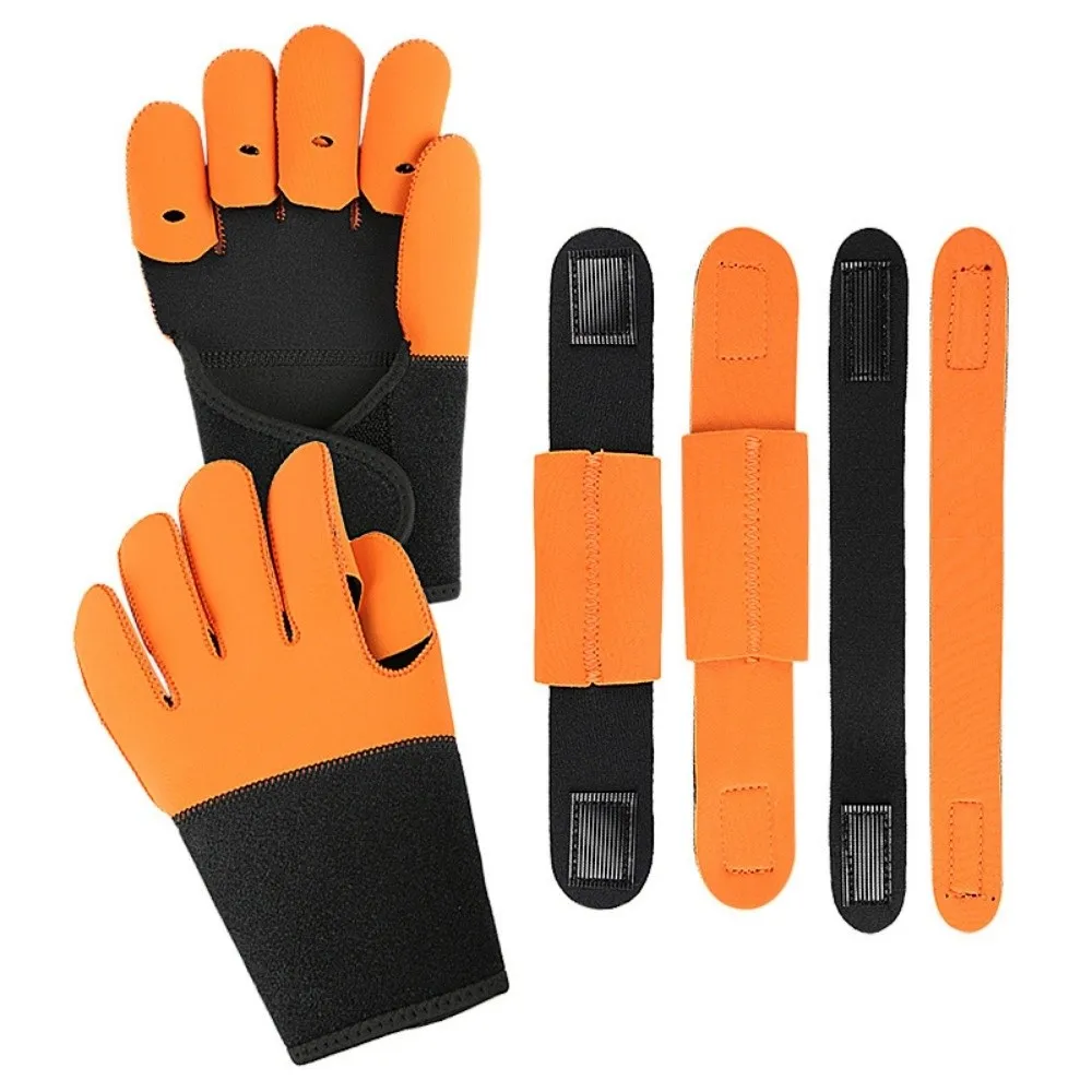 

Finger Splint Hand Training Gloves Hand Brace Anti-Slip Finger Exerciser Adjustable Portable Five Finger Trainer Physiotherapy