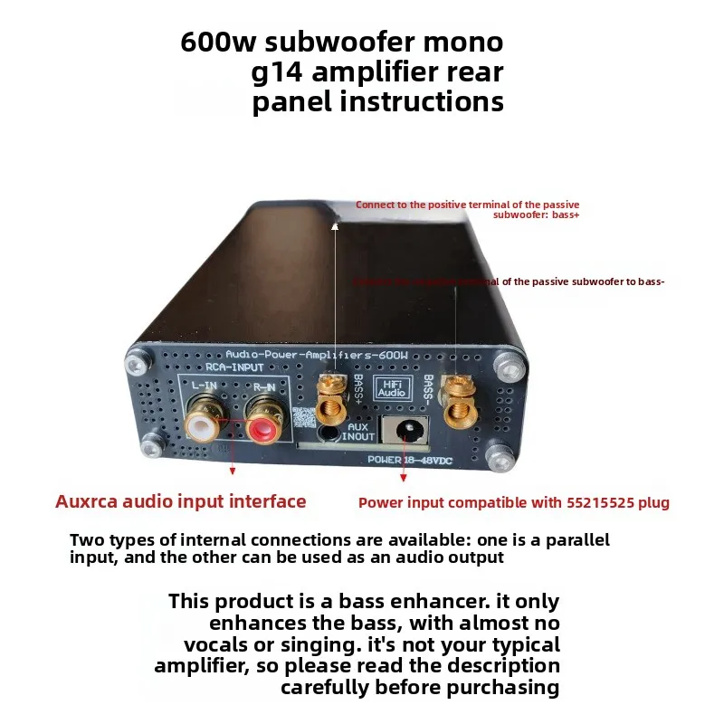 tpa3255-600w-high-power-professional-grade-subwoofer-digital-amplifier-board-ready-to-use-adjustable-low-frequency-response