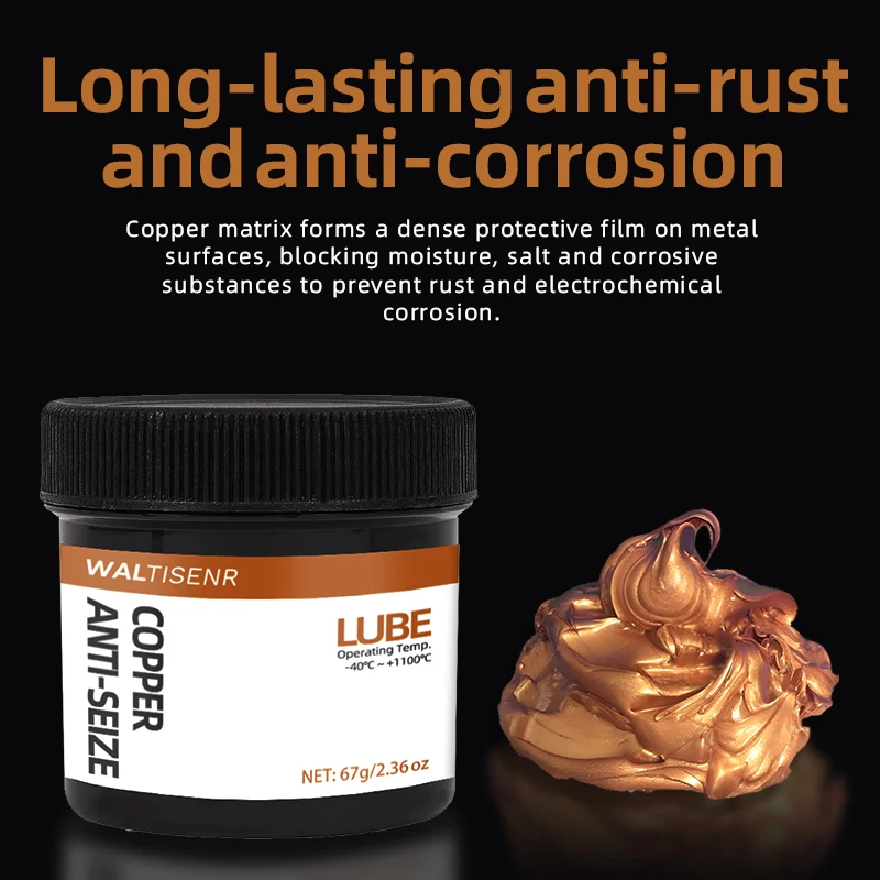 Picture 7: Copper Anti Seize Lubricant High-Temperature Anti-Seize Lubricant and Assembly Compound，Protection and Release Agent for Screw