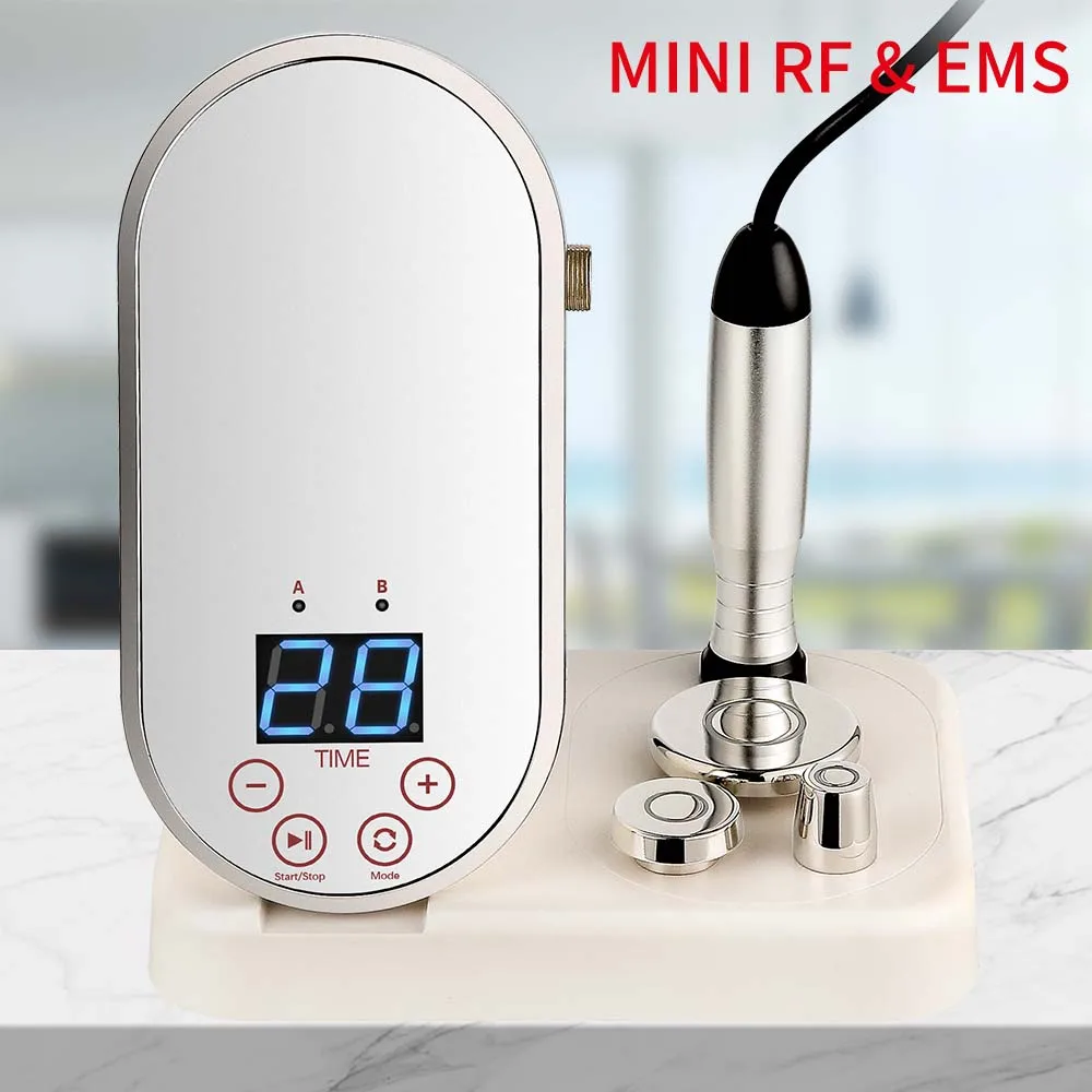 Upgrade Bipolar RF And EMS Skin Collage Rejuvenation Radio Frequency Heat Therapy Body Shaping Facial Tightening Lifting Machine