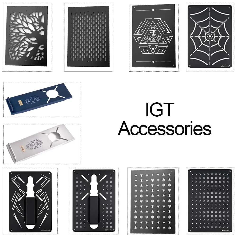 Outdoor IGT Blackened Mobile Kitchen Steel Table Plate for Spider Stove  Camping Accessories IGT Unit