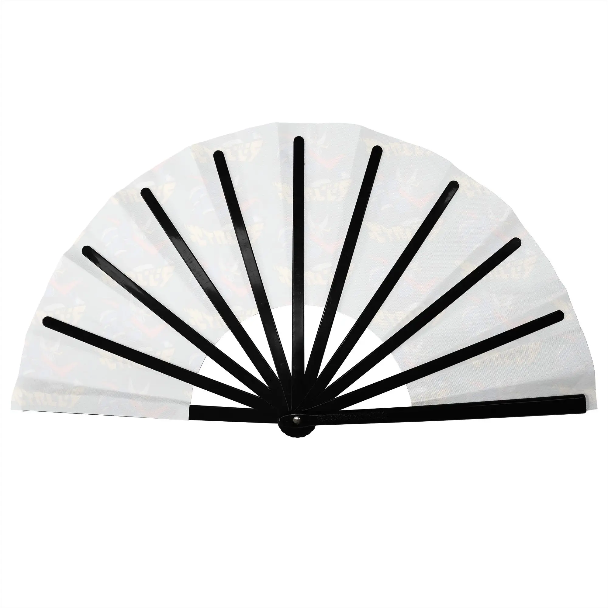 M-Mazingered Z Traditional Folding Fan Oriental Art Super Robot High-Quality Polyester Fans Gift Classic Decorative Hand Fan
