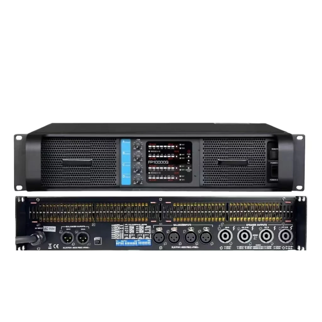 

10Q Professional 4 Channel Stereo O Power Amplifier 10000W 4 Channel Amplifier