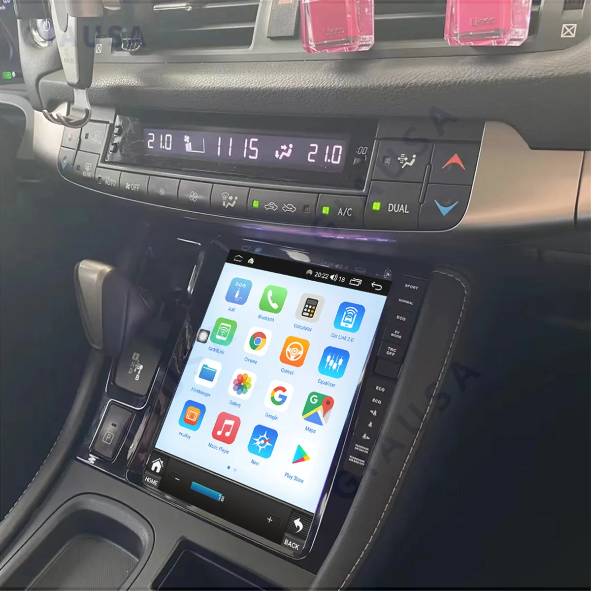 Carplay أندرويد 14 شاشة تعمل باللمس لكزس CT200 CT200H CT 2011-2022 راديو السيارة مشغل وسائط متعددة لتحديد المواقع والملاحة ستيريو DSP رئيس #4