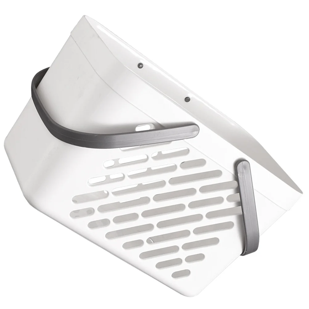 سلة دش PP تدوم طويلاً مع مقبض لتخزين العناصر الصغيرة مناسبة للاستخدام المنزلي في الهواء الطلق سلة الاستحمام سلال بلاستيكية #1