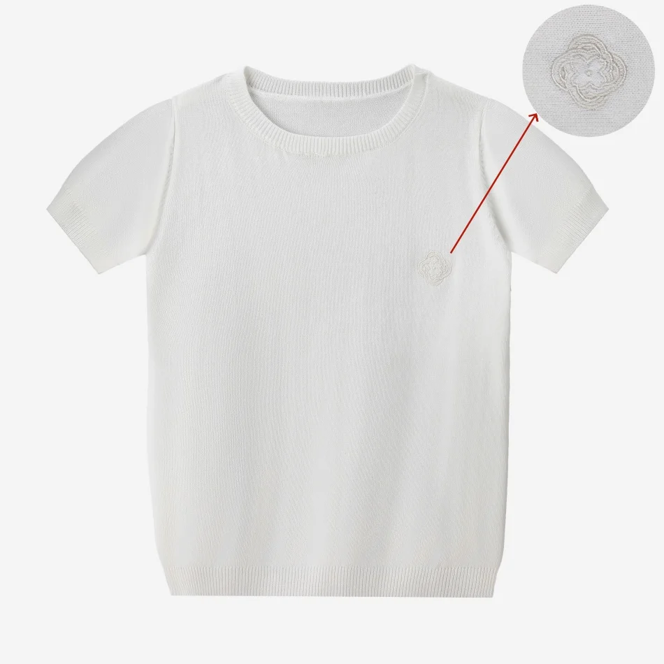 Meadow Collection – Knit White Top